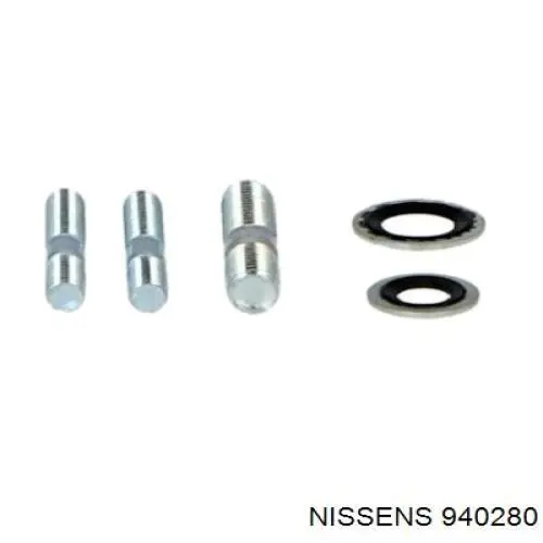 Радіатор кондиціонера 940280 Nissens