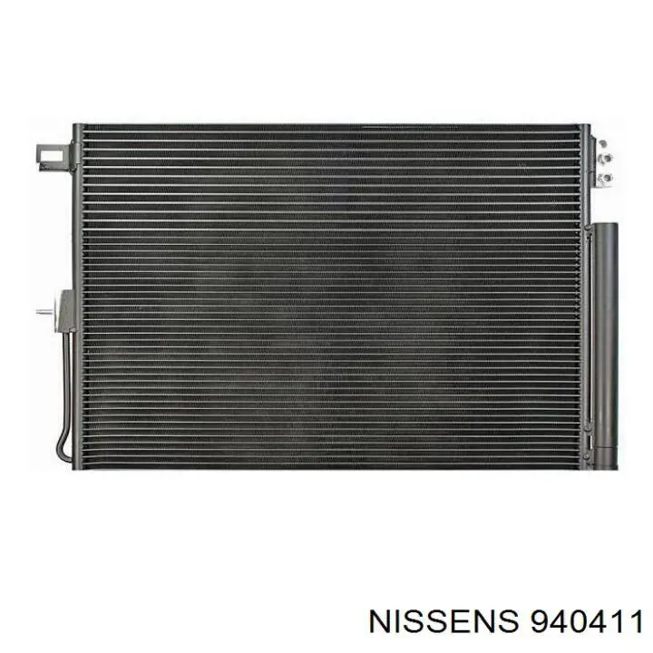 Радіатор кондиціонера 940411 Nissens