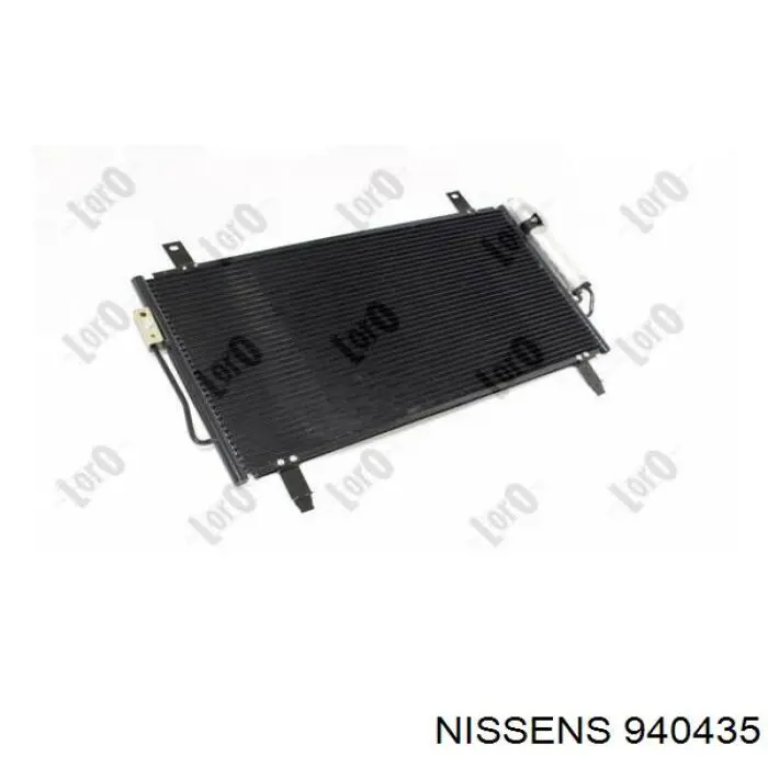 Радіатор кондиціонера 940435 Nissens