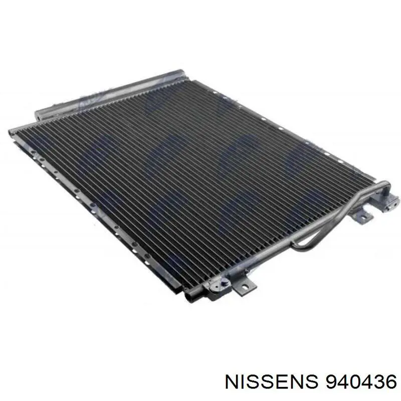 Радіатор кондиціонера 940436 Nissens