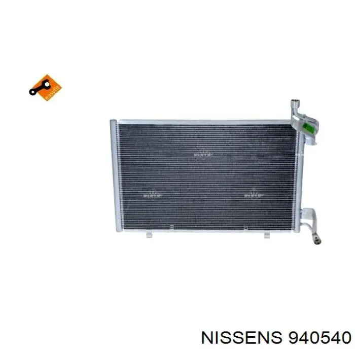 940540 Nissens радіатор кондиціонера