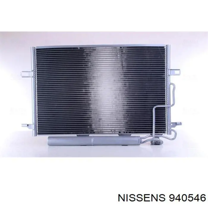Радіатор кондиціонера 940546 Nissens