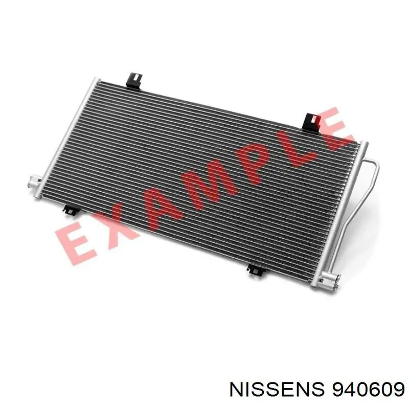Конденсатор кондиціонера Nissens 940609 ціна, від 86.34 USD