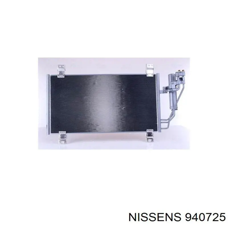 940725 Nissens радіатор кондиціонера