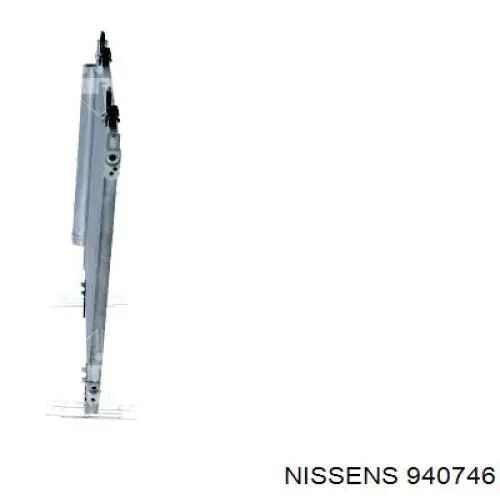 Радіатор кондиціонера AC830240 Maxgear