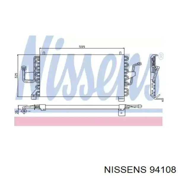 Купити 6187015 Ford Радіатор системи охолодження кондиціонера