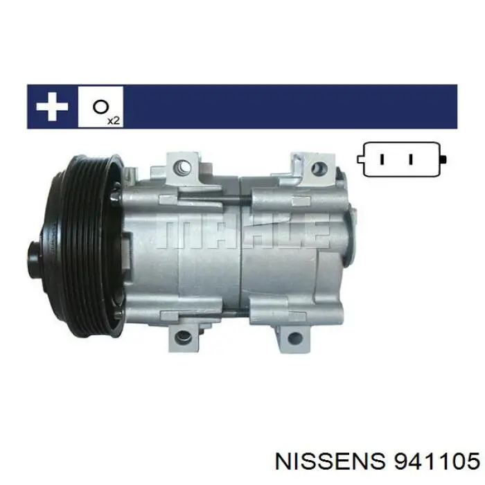 Купити DCN09124 Denso Радіатор системи охолодження кондиціонера