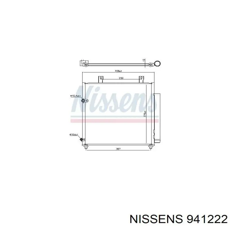 Конденсатор кондиціонера Mitsubishi 7812A339 ціна, від 66.41 USD