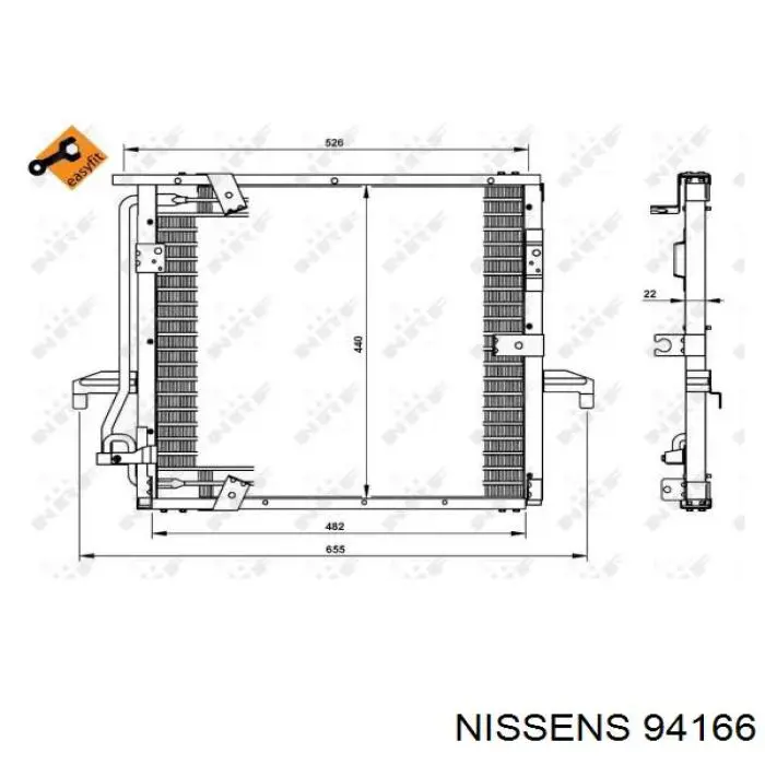 AC878348 Maxgear Конденсатор