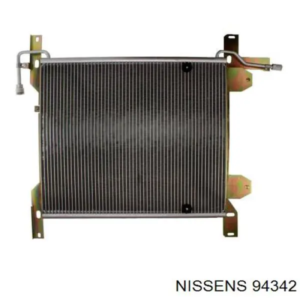 Радіатор кондиціонера 94342 Nissens