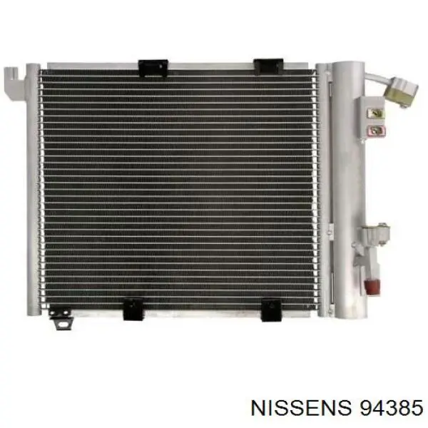 Радіатор кондиціонера 94385 Nissens
