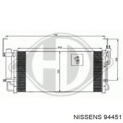 Купити S9760626400 Hyundai/Kia Радіатор системи охолодження кондиціонера
