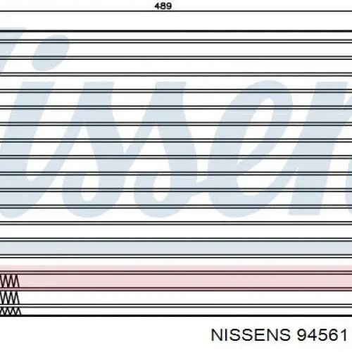 Купити 3005K8C1 Polcar Радіатор системи охолодження кондиціонера