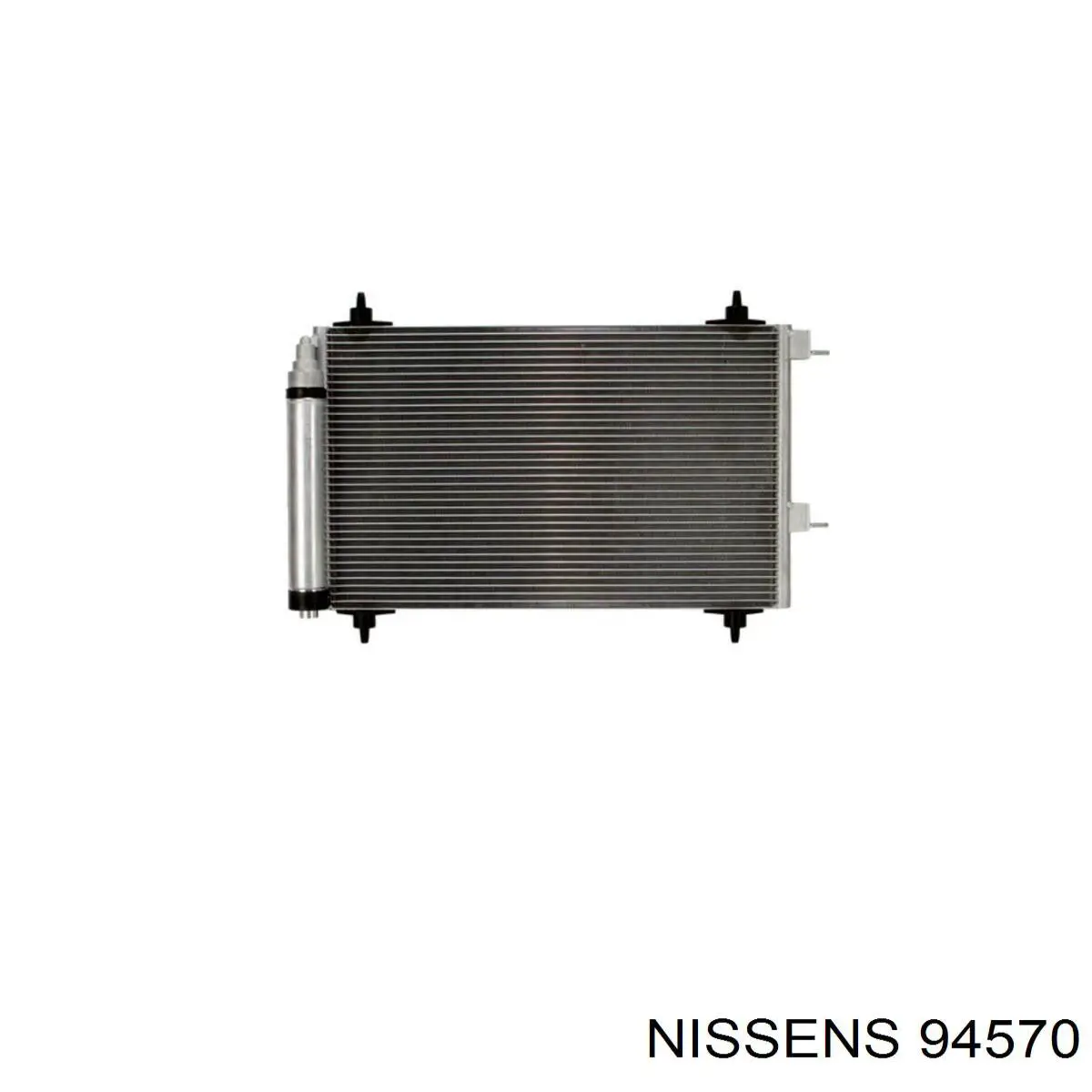 94570 Nissens радіатор кондиціонера