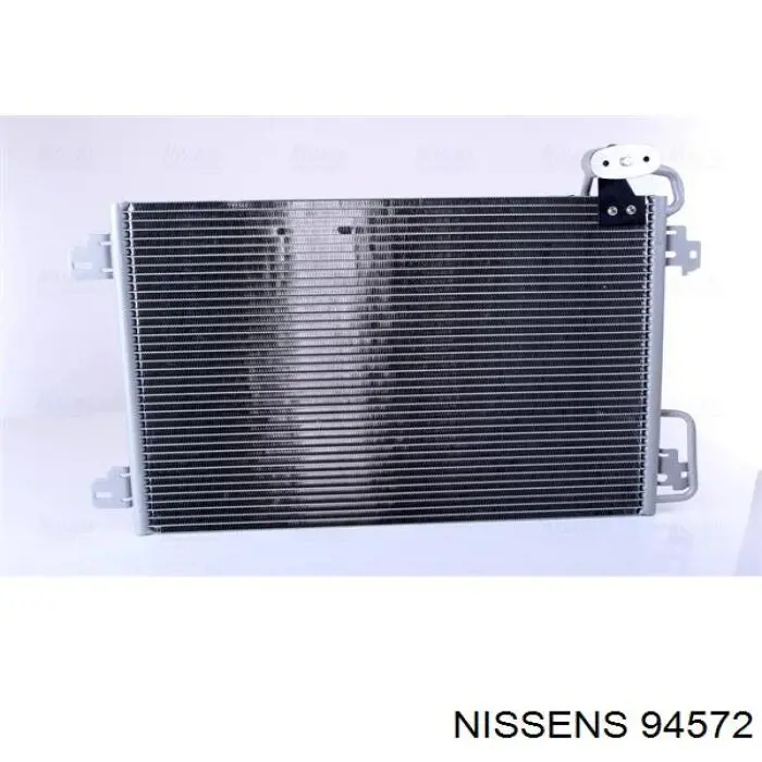 Радіатор кондиціонера 94572 Nissens