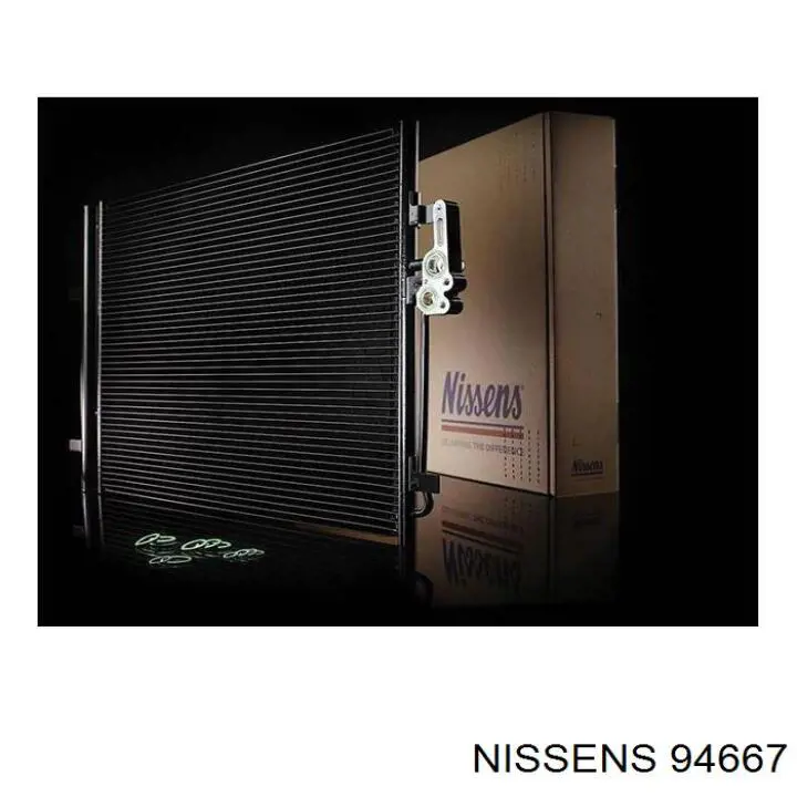 94667 Nissens радіатор кондиціонера