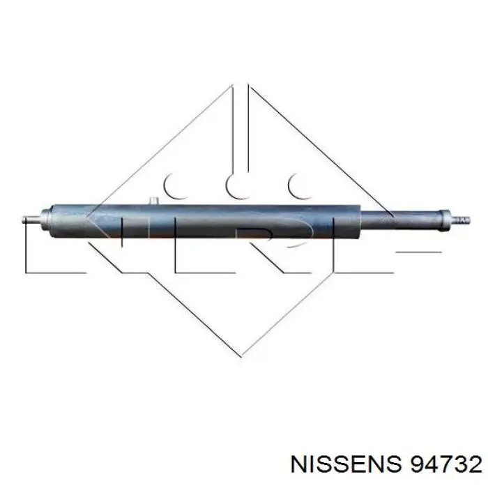 Купити 94732 Nissens Радіатор системи охолодження кондиціонера