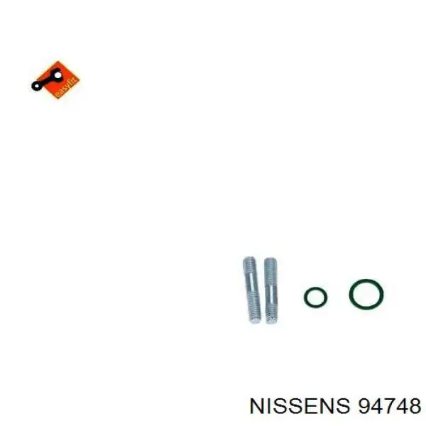 Купити 94748 Nissens Радіатор системи охолодження кондиціонера