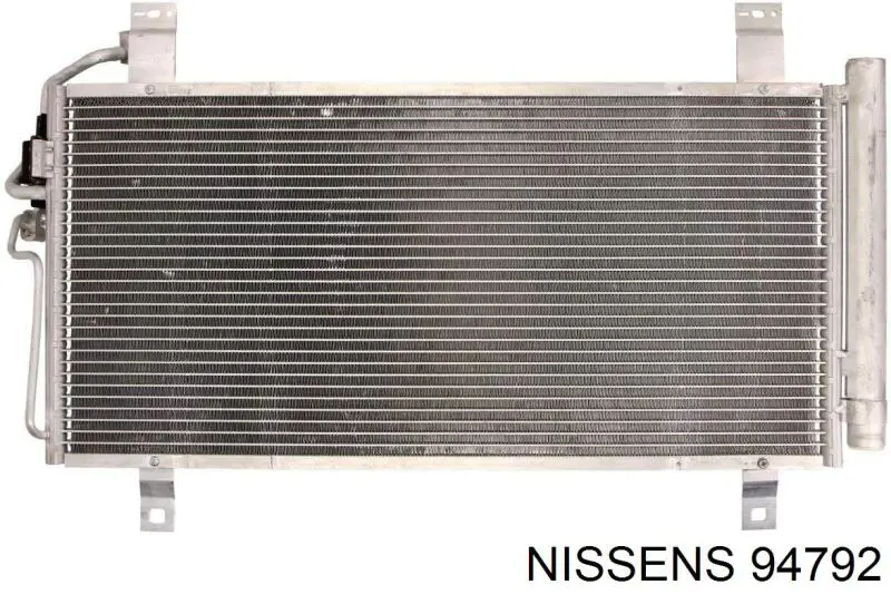 Радіатор кондиціонера 94792 Nissens