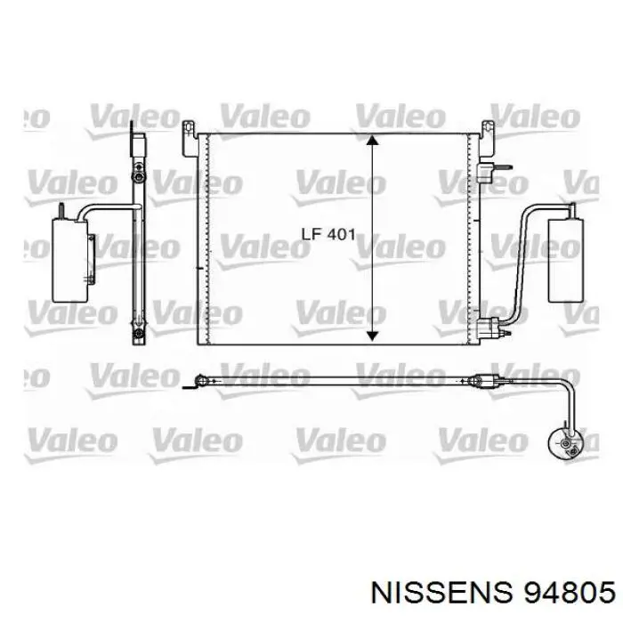 1850084 Opel Конденсатор