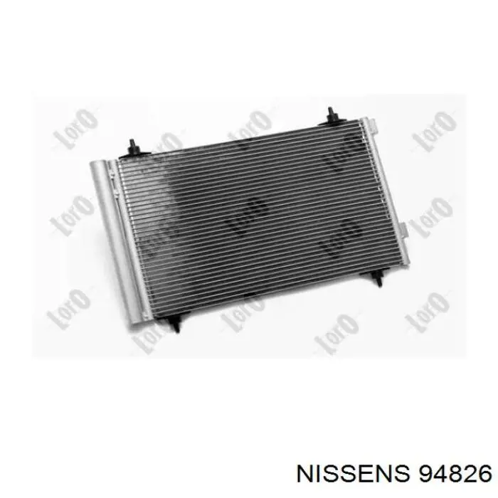 Купити 94826 Nissens Радіатор системи охолодження кондиціонера