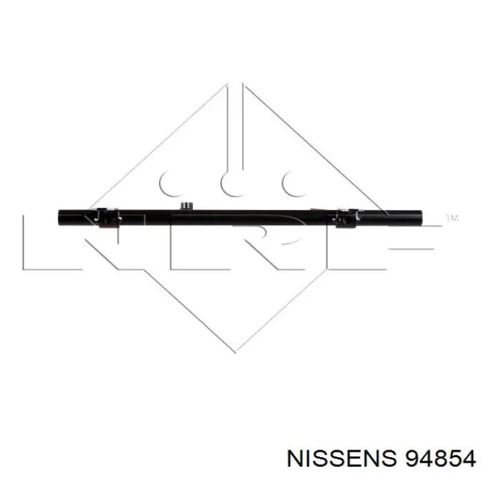 Радіатор кондиціонера 94854 Nissens