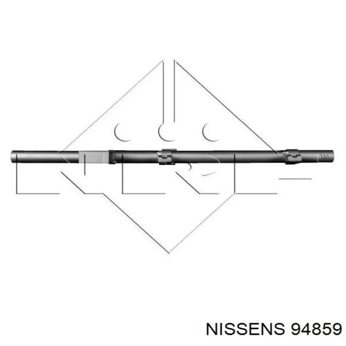 94859 Nissens радіатор кондиціонера