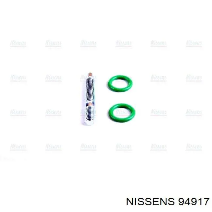 Радіатор кондиціонера 94917 Nissens