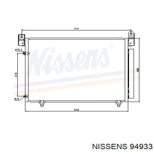 Конденсатор кондиціонера Maxgear AC830161 ціна, від 68.97 USD