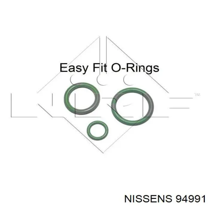 Конденсатор кондиціонера Nissens 94991 ціна, від 83.37 USD