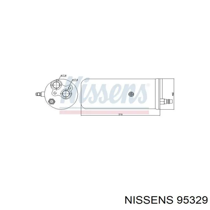 3C1H19E647AA Ford Ресивер-осушувач кондиціонера