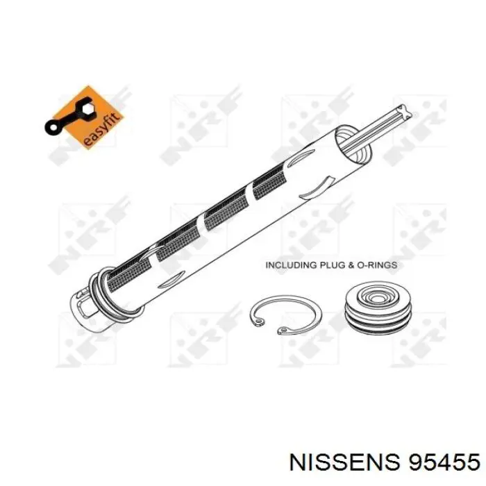52Q516NS Nissens ресивер-осушувач кондиціонера
