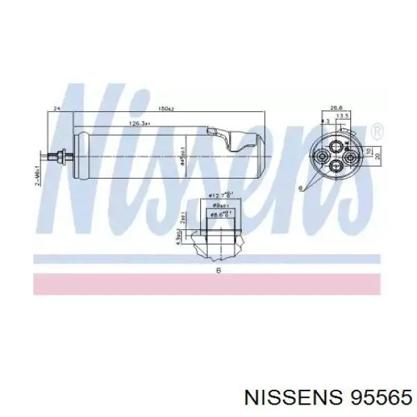 Купити AE8319E892AB Ford Ресивер-осушувач кондиціонера