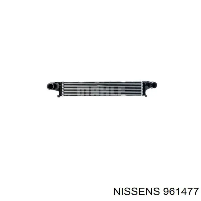 961477 Nissens радіатор интеркуллера