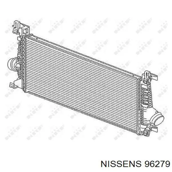 96279 Nissens Охолоджувач наддувочного повітря