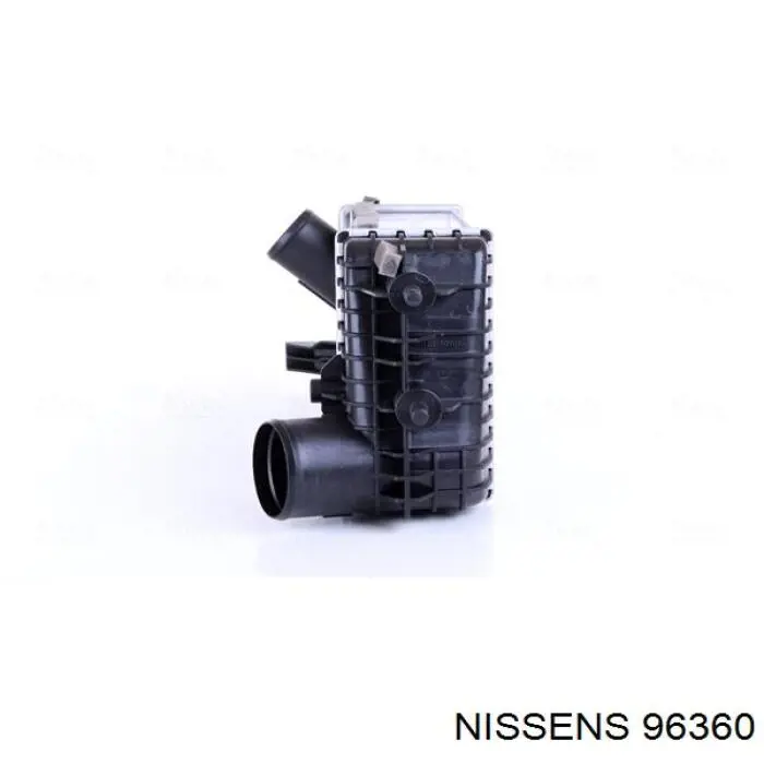 Радіатор интеркуллера Nissan JUKE NMUK (F15E) (Нісан Жук)