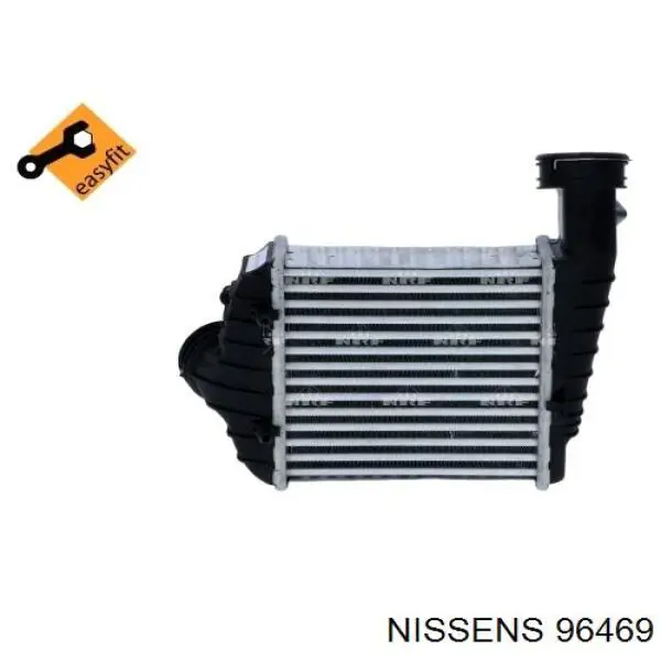 96469 Nissens радіатор интеркуллера