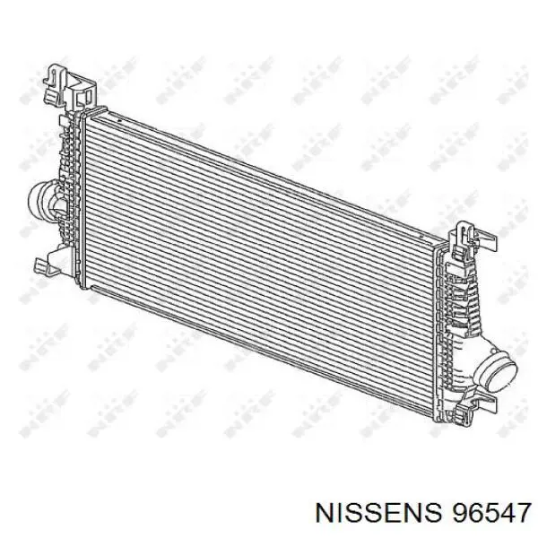 Система охолодження наддувочного повітря Nissens 96547 ціна, від 99.82 USD