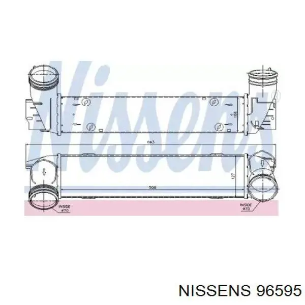 Інтеркулер CI490000S Mahle Original