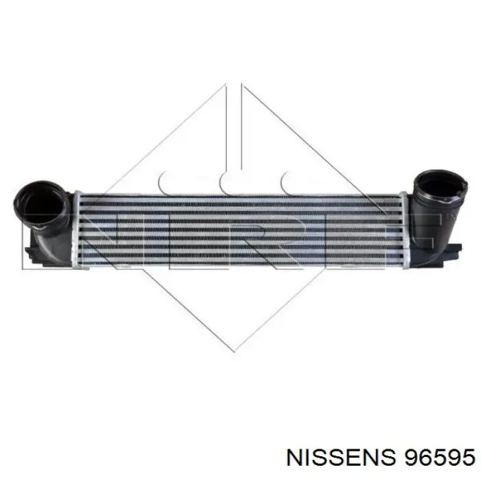 96595 Nissens радіатор интеркуллера