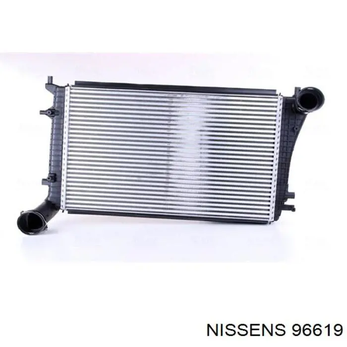 96619 Nissens радіатор интеркуллера