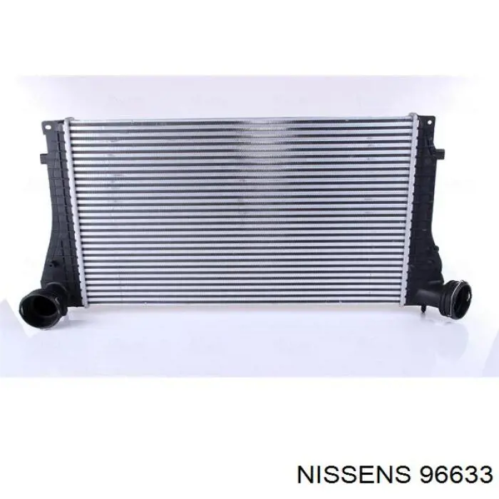 96633 Nissens радіатор интеркуллера