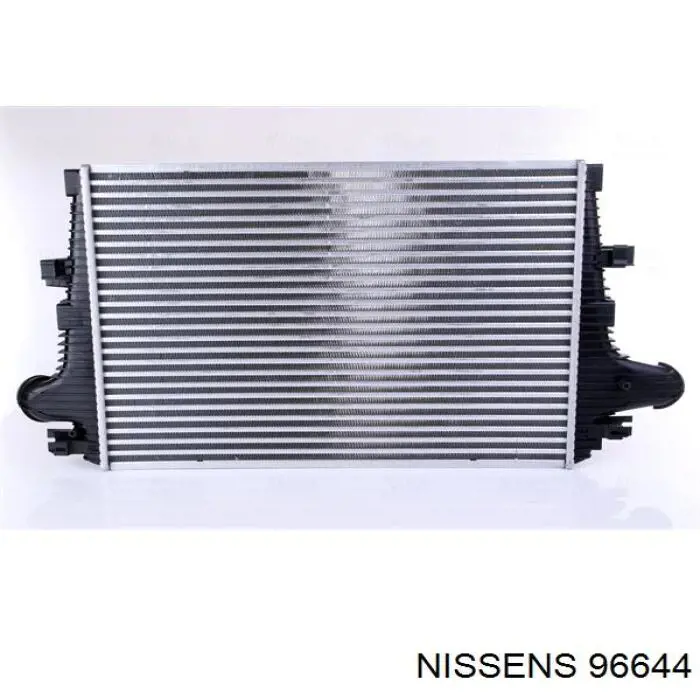 96644 Nissens радіатор охолодження двигуна