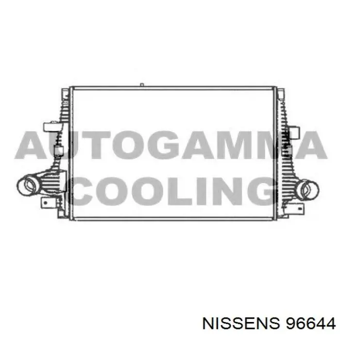 Купити 60692222 Fiat/Alfa/Lancia Радіатор интеркуллера