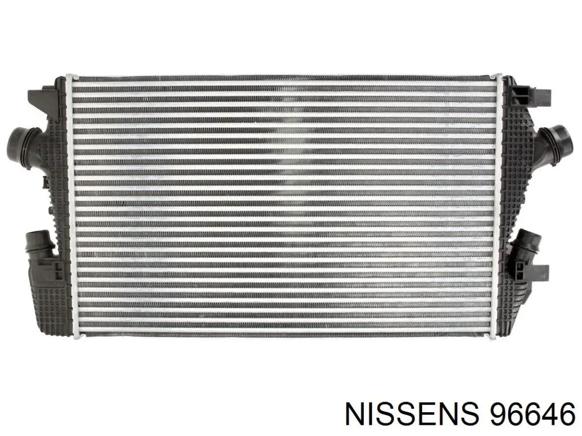 96646 Nissens радіатор интеркуллера