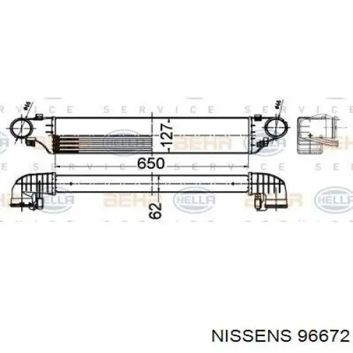 Інтеркулер CI505000S Mahle Original