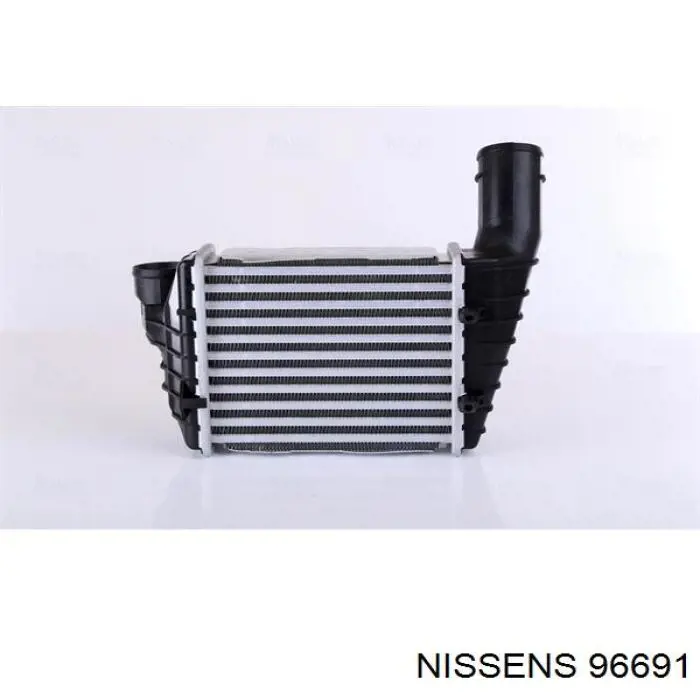 96691 Nissens радіатор интеркуллера