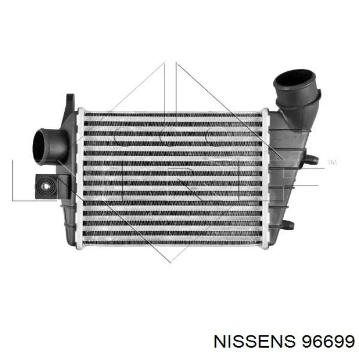 96699 Nissens радіатор интеркуллера