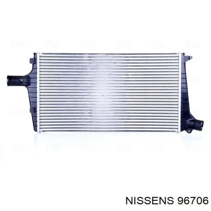 96706 Nissens радіатор интеркуллера