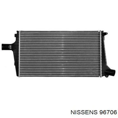 96706 Nissens Охолоджувач наддувочного повітря